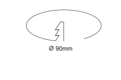 3A DL9415 10W GIMBLE DEEP RECESEED DOWNLIGHT(Black)