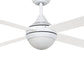 52" Stradbroke DC Ceiling Fan With Light- White Matt