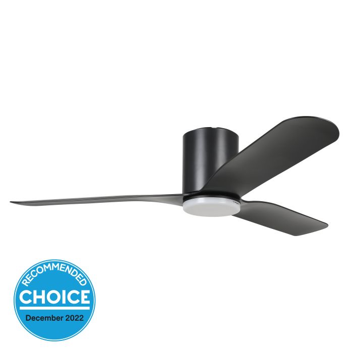 Eglo Iluka 52 DC Hugger Ceiling Fan With LED Light