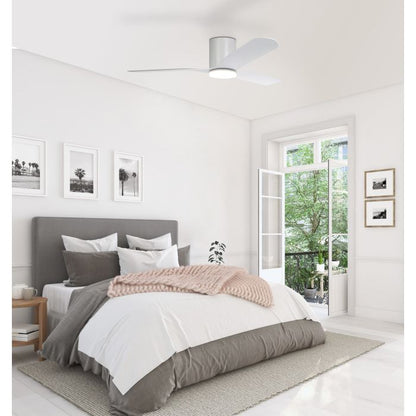 Eglo Iluka 52 DC Hugger Ceiling Fan With LED Light