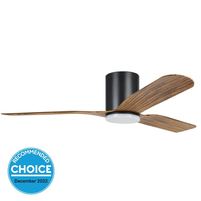 Eglo Iluka 52 DC Hugger Ceiling Fan With LED Light