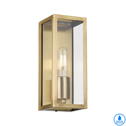 ARZANO 25 SOLID BRASS WALL LIGHT(Antique Brass)