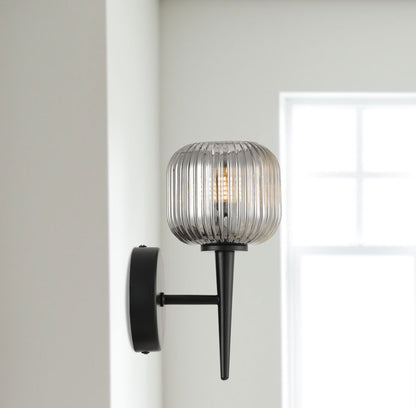 BOBO 1 WALL LIGHT(Black Smoke)