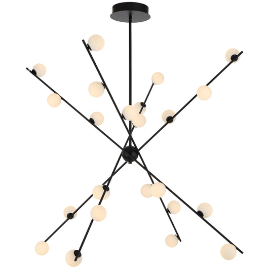 Captiva 24 Light Pendant Black