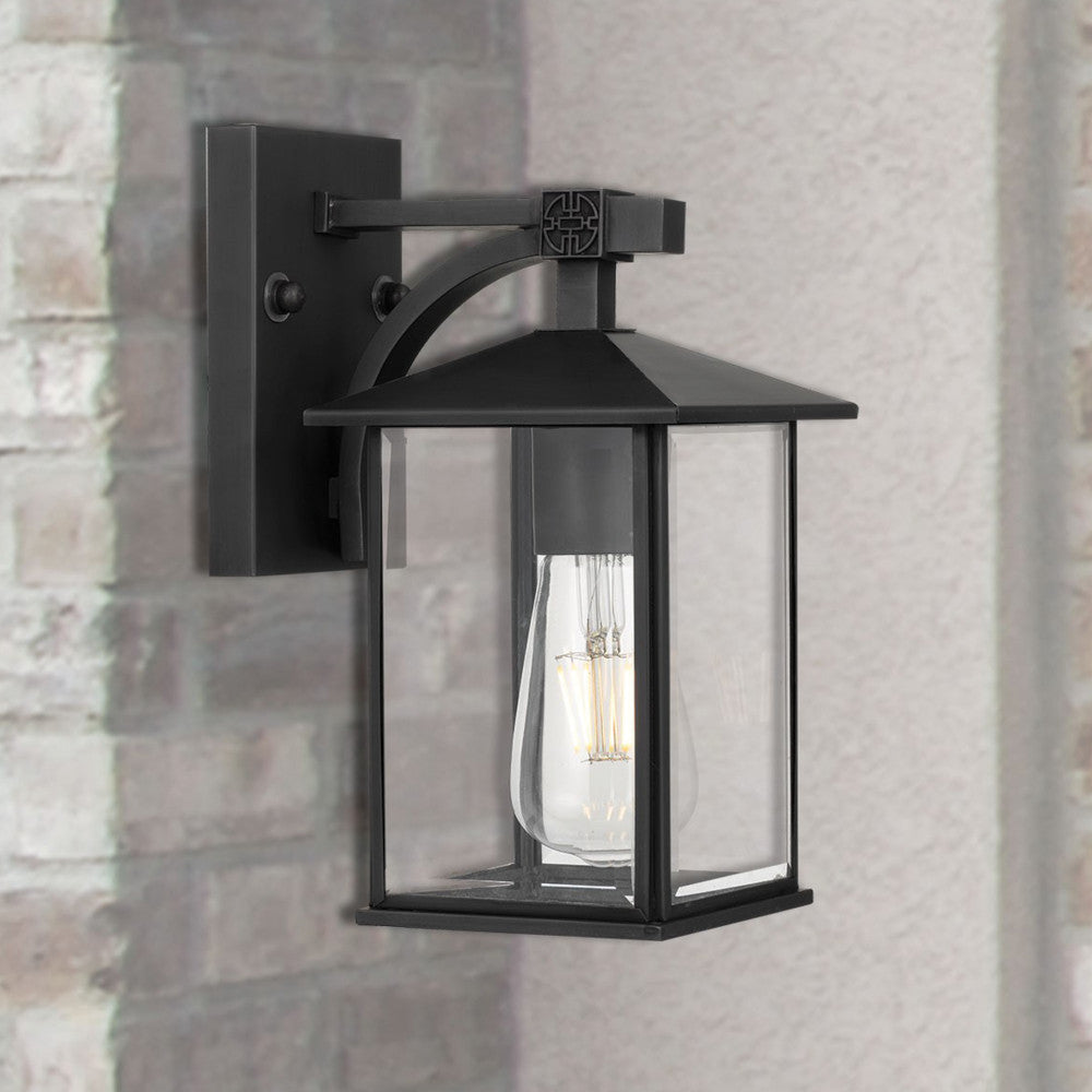 COBY 15 SOLID BRASS EXTERIOR WALL LIGHT(Black)