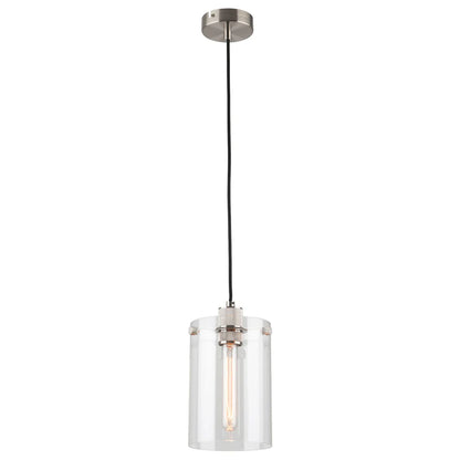 Fallon 1Lt Pendant Light- Brushed Chrome