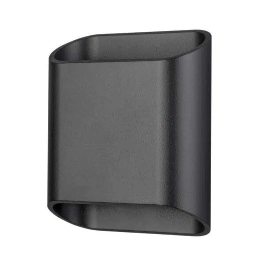 Kiora Tricolour LED Exterior Wall Light- Black