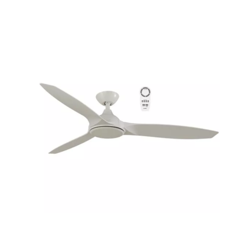 Newport 56″ White Satin DC Ceiling Fan