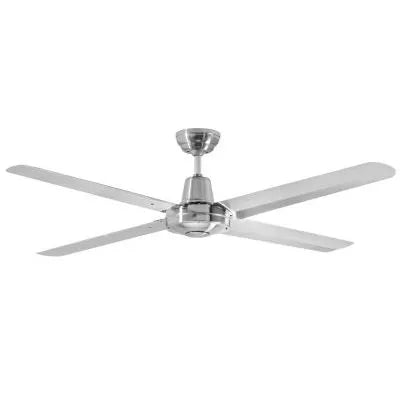 Precision 52″ AC Ceiling Fan-Stainless Steel
