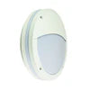 TONATO EYELID E27 IP54 Outdoor Bulkhead in White