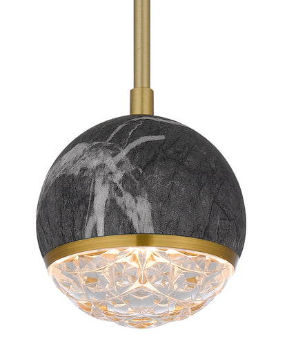 ONETA 5 LIGHTS PENDANT-Black