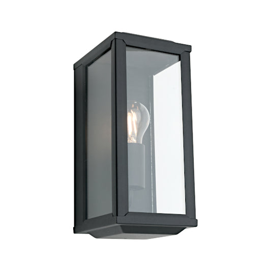 Anglesea 1lt Black Wall Light