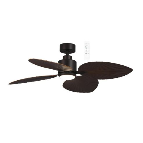 Kingston DC 50″ Old Bronze Smart Ceiling Fan With WIFI Remote Control + LED light