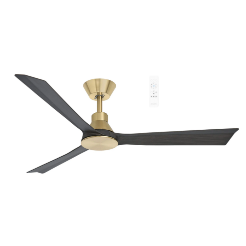 Riviera DC 52″ Antique Bronze/ Charcoal Smart Ceiling Fan With WIFI Remote Control