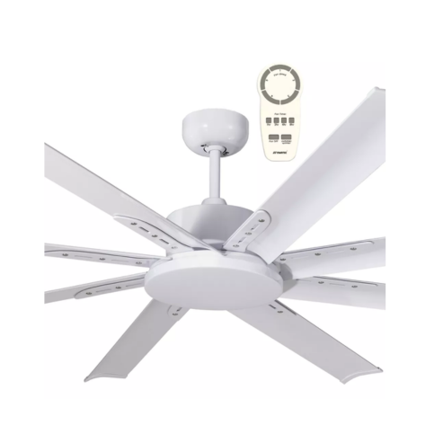 Albatross Mini 65″ White DC Ceiling Fan With Remote