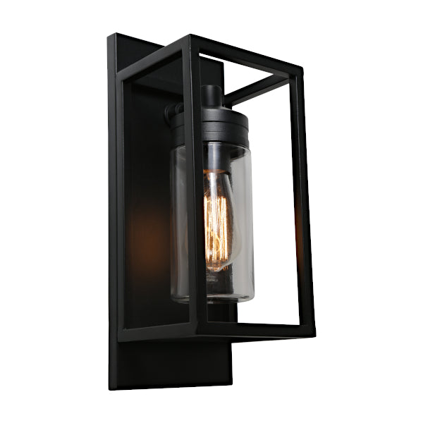 Bryant Black Exterior Wall Light-Black