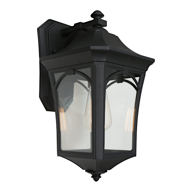 Burston Large Wall Light-Black