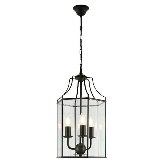 Arcadia 3lt Pendant-Black