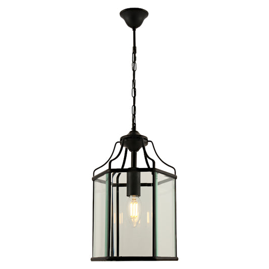 Arcadia 1lt Pendant-Black