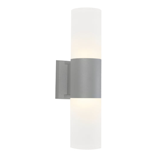 Ottawa Exterior Wall Light-Silver