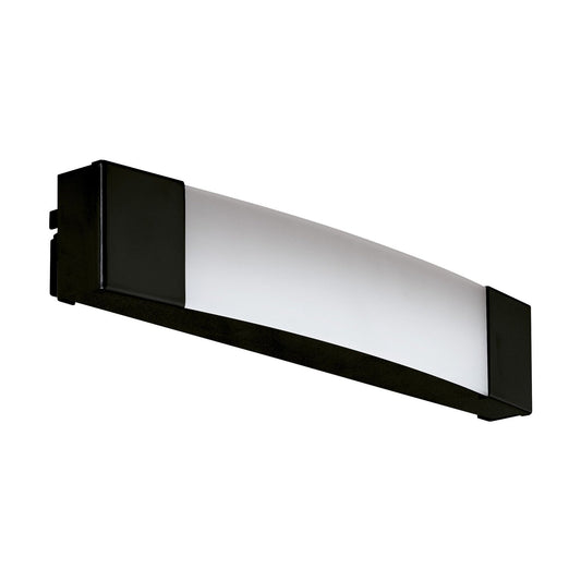 Siderno Metal LED Vanity Light, Small, Black