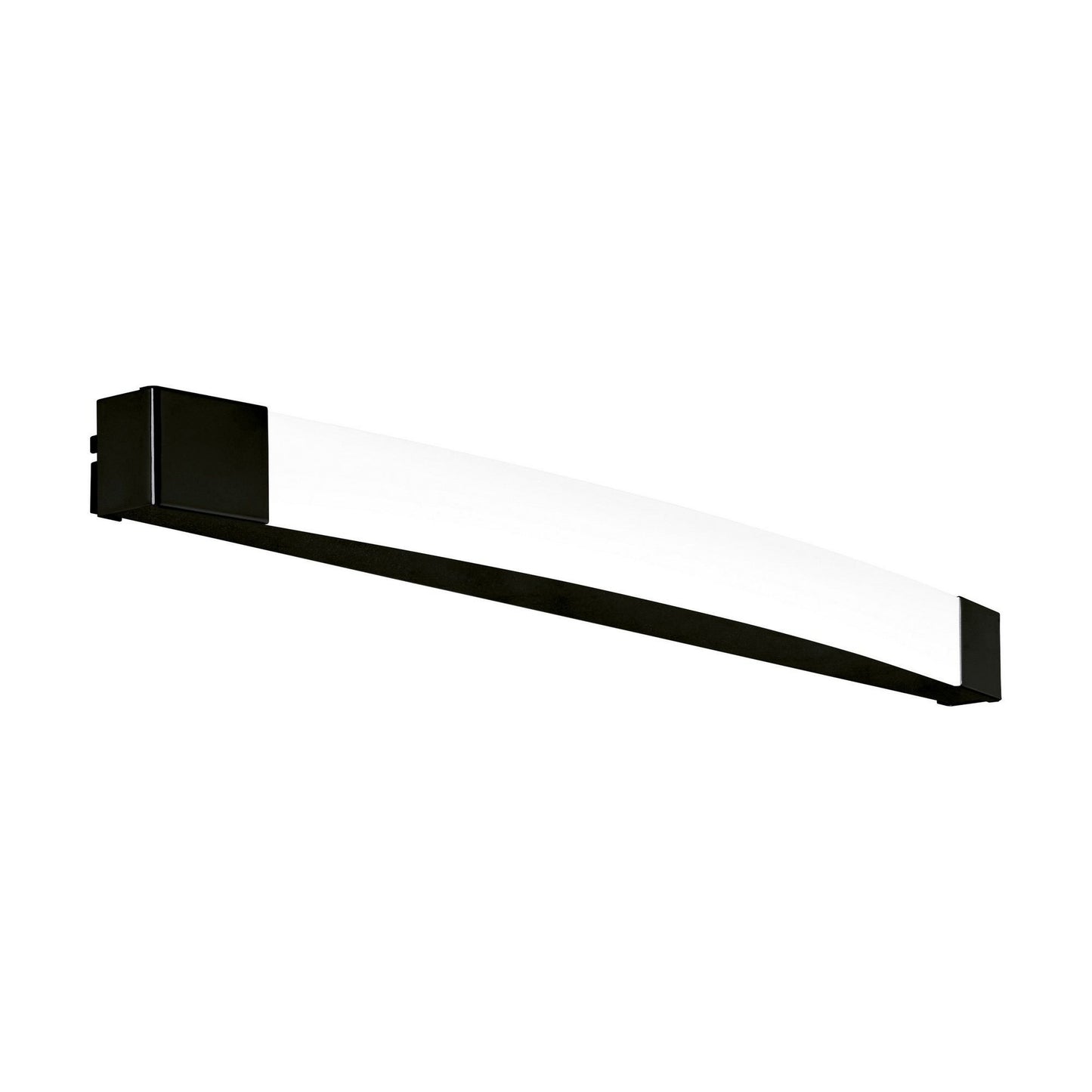 Siderno Metal LED Vanity Light, Large, Black