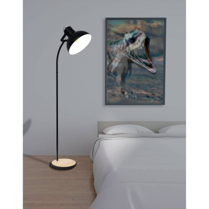 Lubenham Metal Floor Lamp, Black