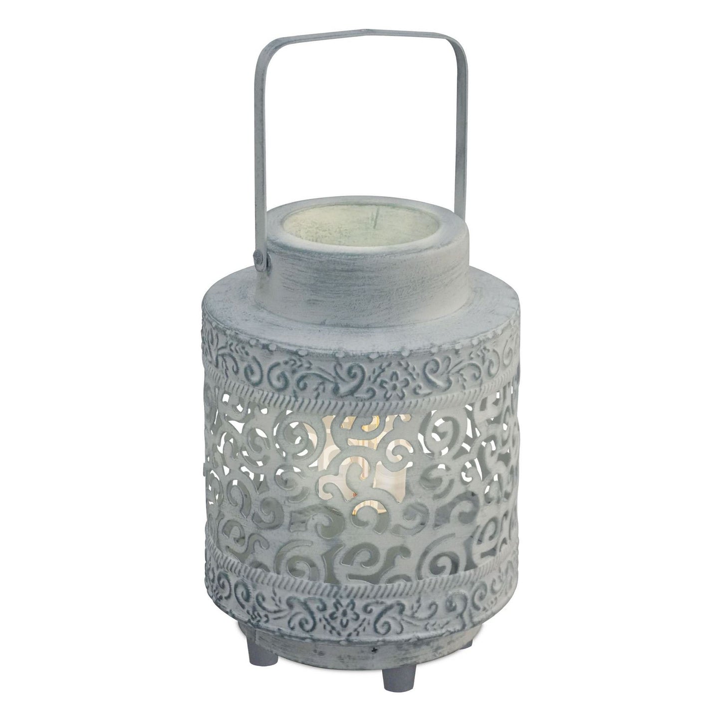 Talbot Metal Lantern Table Lamp