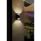 Predazzo IP44 Metal LED Outdoor Up & Down Wall Light