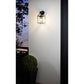 Trecate IP44 Metal & Glass Outdoor Wall Light