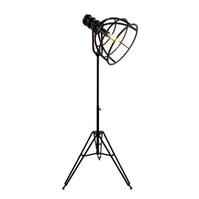 Veneto Iron 1 Light Table Lamp, Black