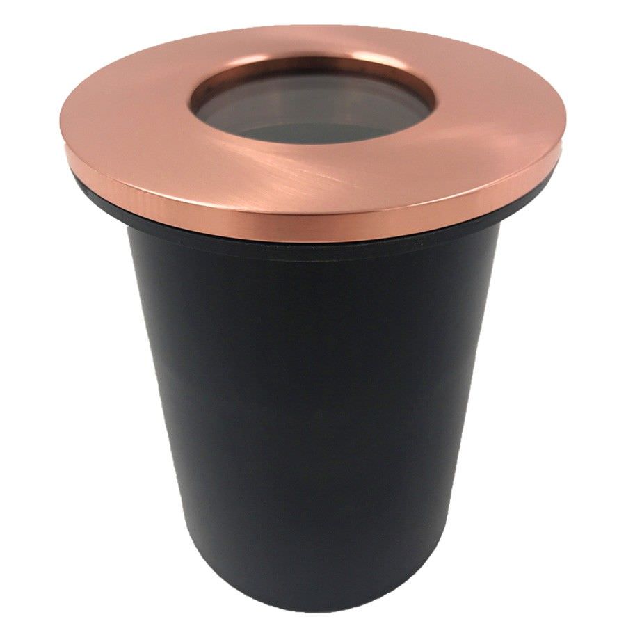 Morroch IP67 Exterior Plain Recessed Wall / Inground Up Light, Copper