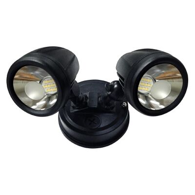 Wedge IP44 Exterior Wall Light, Black