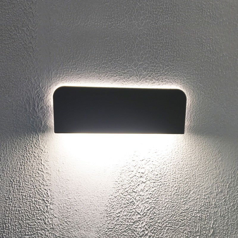 Kuk IP54 Exterior LED Wall Light, Charcoal