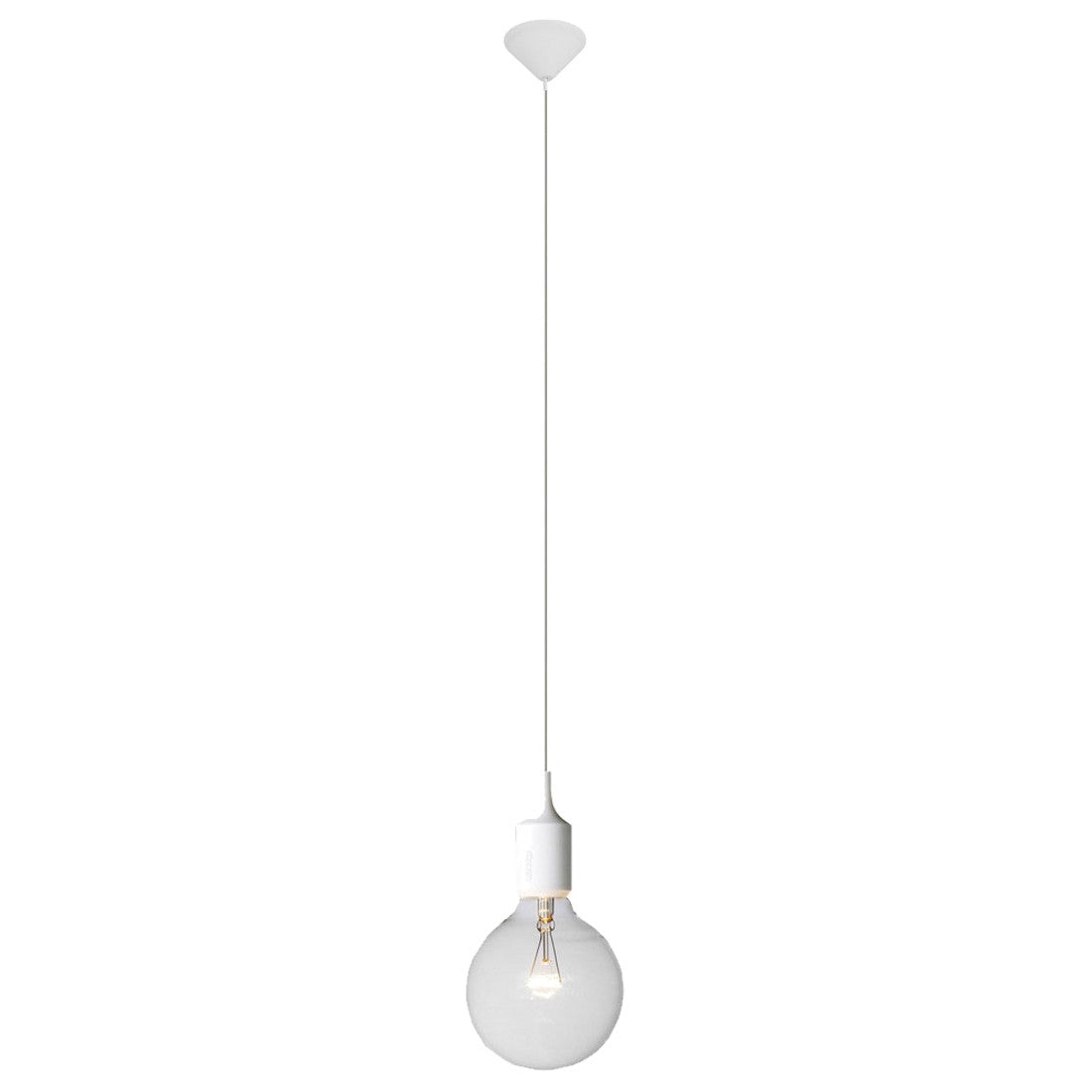 Penrith Silicone Pendant Suspension, White