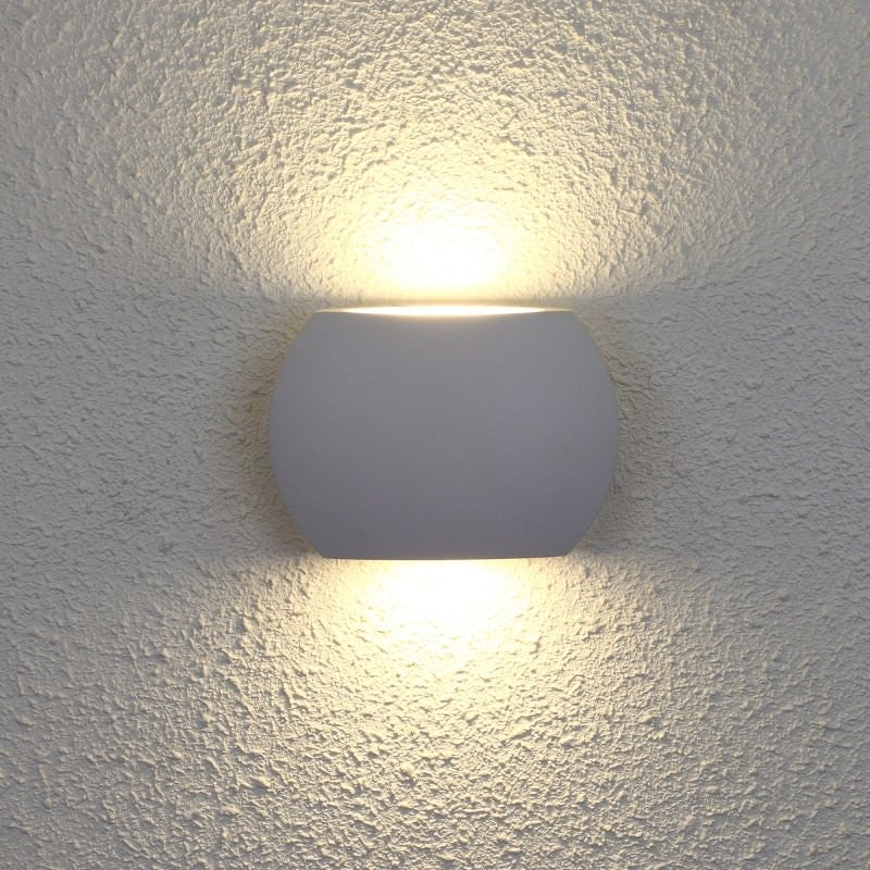 Remo IP54 Exterior Up/Down LED Wall Light, White